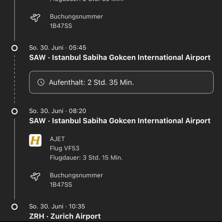 AJet Flugstornierung in Istanbul Rückerstattung oder Schadenersatz gefordert