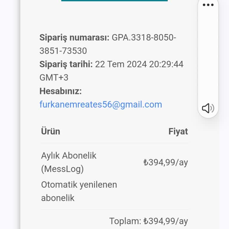 Messlog Uygulaması Bir Şeye Yaramıyor Para İadesi İstiyorum