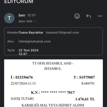 Türk Telekom Ve Gmu Hukuk & Danışmanlık Bürosu Mağduriyeti
