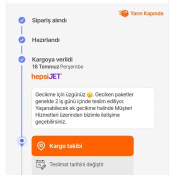 Hepsijet Kargom Ne Zaman Gelecek