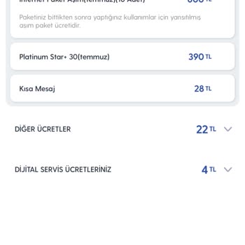 Turkcell Fazla Gelen Faturalar Hakkında