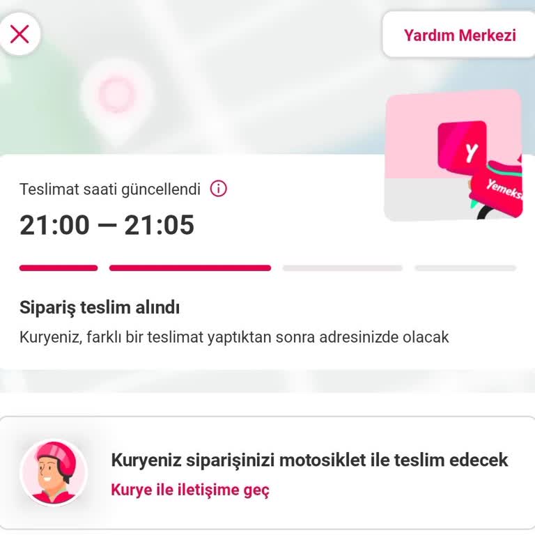 Yemeksepeti'nin Kuryelere Sürekli Birden Fazla Paket Taşıtması