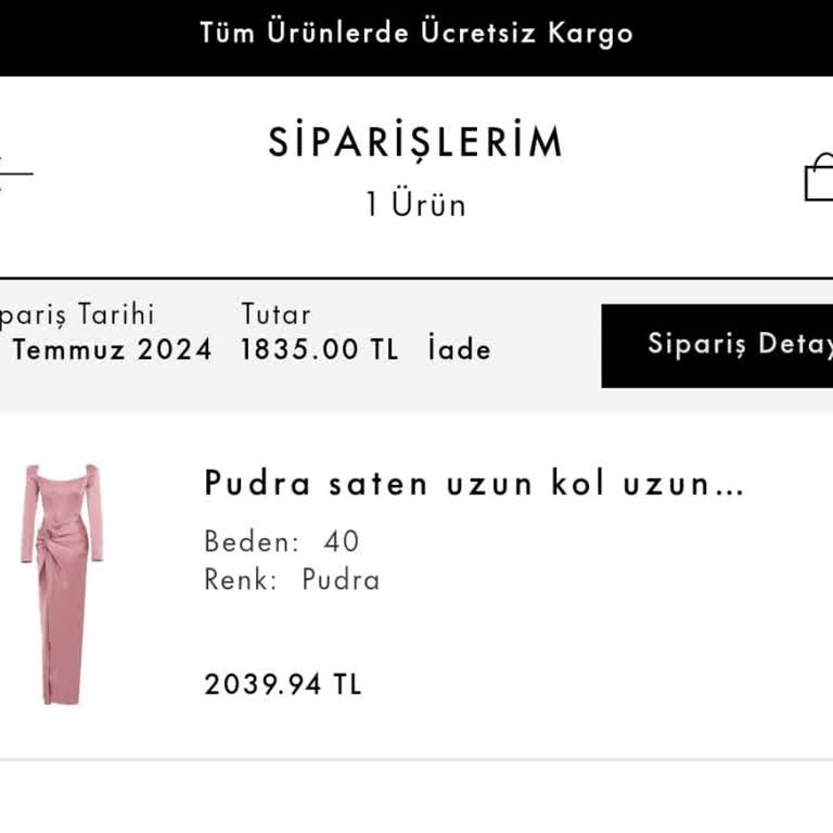 Keikei İptal Edip Bana Tekrar Yolladı Para İademi Vermiyor