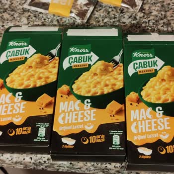 В закрытой коробки Knorr не оказалось соуса