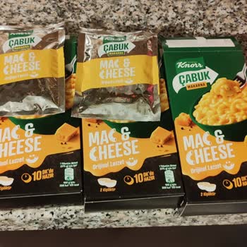 В закрытой коробки Knorr не оказалось соуса