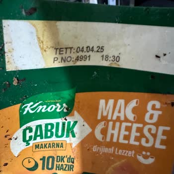 В макаронах Knorr Cabuk обнаружен жук.
