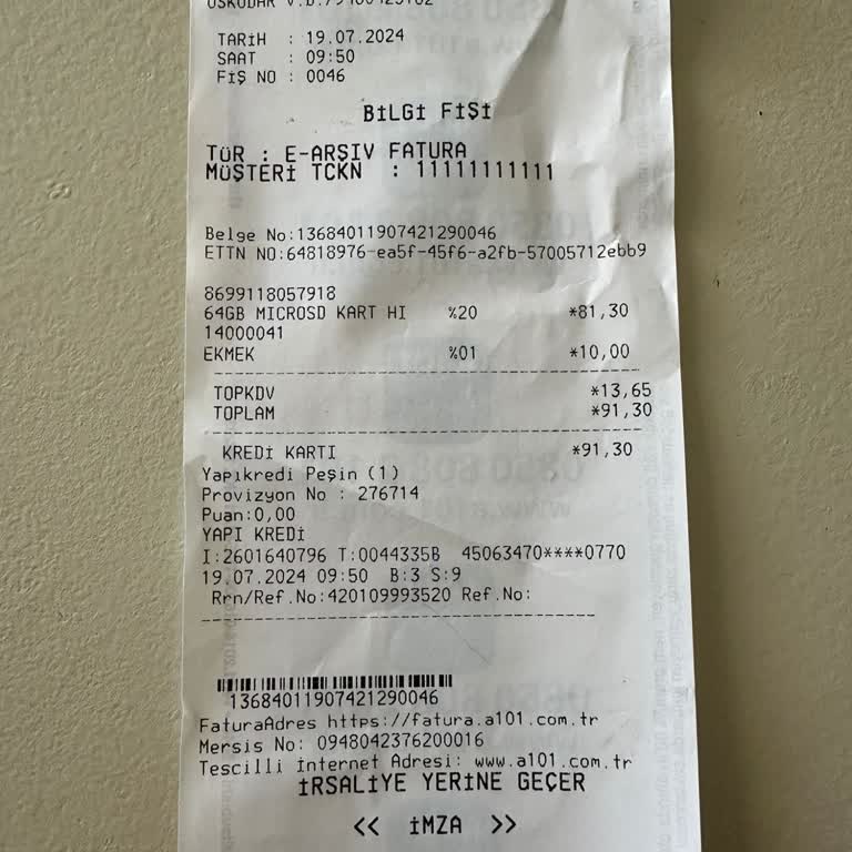 A101 Arızalı Ürün Sorunsalı