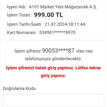 A101 Esnekpos Haksız Kazanç