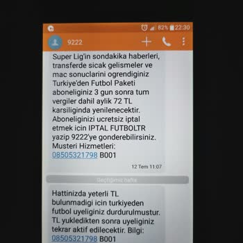 0850 532 17 98 Haberim Olmadan 9222 Futbol Üyeliği