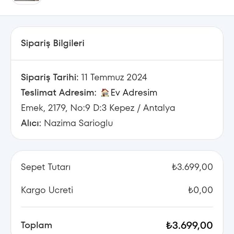 A101 Sipariş Teslimatında Yaşanan Gecikme Ve İlgisizlik