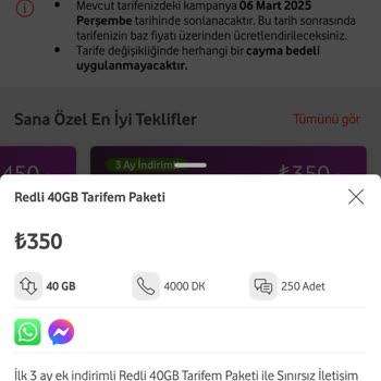 Vodafone Fiyat Usulsüzlüğü. Bana Farklı Eşime Farklı Fiyat Öneriyorlar