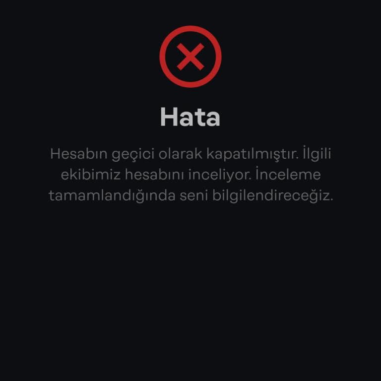 Papara ''Hesabın Geçici Olarak Kapatıldı'' Hatası!