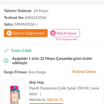 Skip Hop Çelik Suluk Pas Sorunu