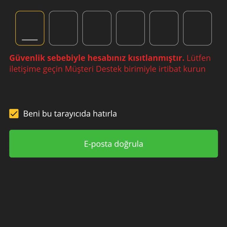 Mobilbahis İki Faktörlü Doğrulama Yüzünden Hesabıma Erişemiyorum