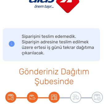 Aras Kargo Evde Bulamadık Mesajı