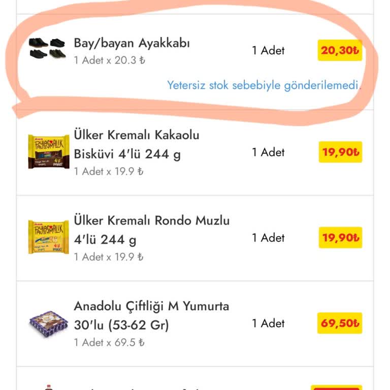 Şok Marketler Para İadesi Yapılmayan Ve Teslim Edilmeyen Ürün!