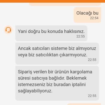 Trendyol'un hiçbir yükümlülüğü yokmuş!