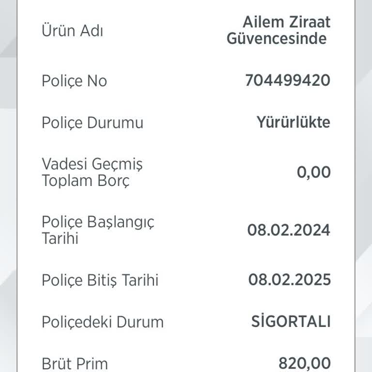 Ziraat Bankası İzinsiz Tanımlanan Sigorta Ve İptal Talebi