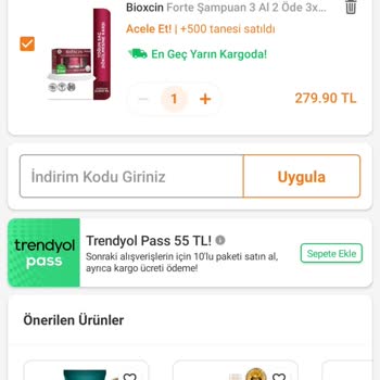 Trendyol Fazla Çekim Yaptı