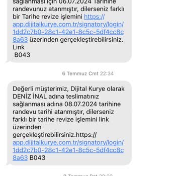 Dijital Kurye Ürünü Teslim Etmiyor