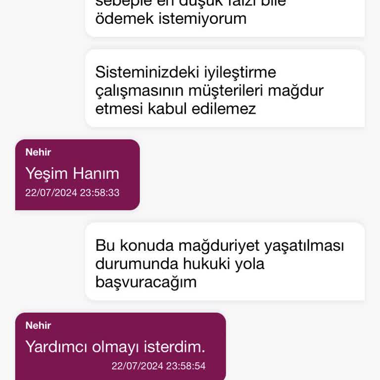 QNB Sistem Hatasından Kart Borcu Ödenemeyip Haksız Faiz İşletilmesi