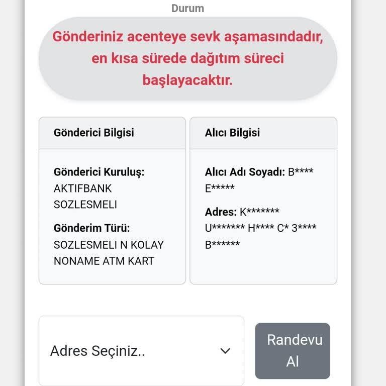 Kuryenet Sorumsuzluğu 6 Gündür Gelmeyen Gönderi!