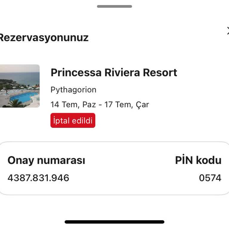 Booking.com İptal Edilen Otelin Para İadesinin Yapılmaması