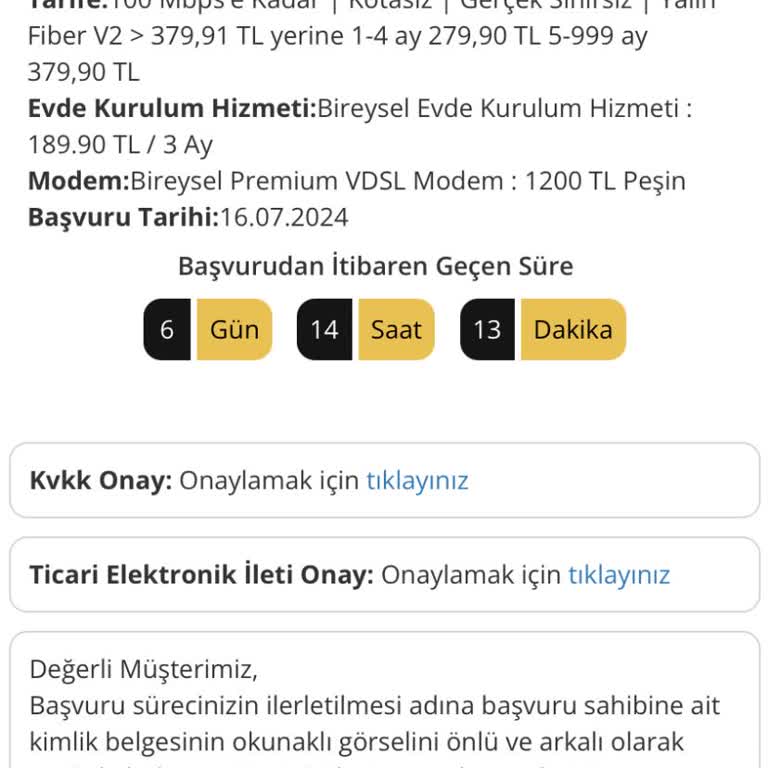 Millenicom Fiber İnternet Yerine VDSL Bağlamaya Çalıştı.