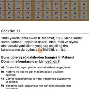 ÖSYM Tarihte Hatalı Soruları