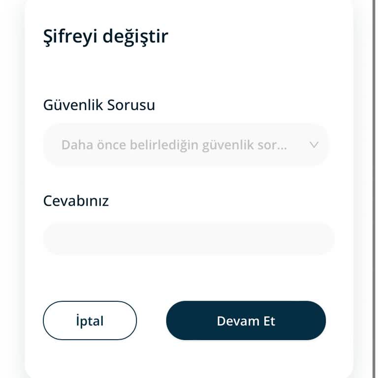 Lifebox Güvenlik Sorusunu Unuttum
