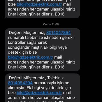 Gediz Elektrik Arıza Ve Saha Çalışanları