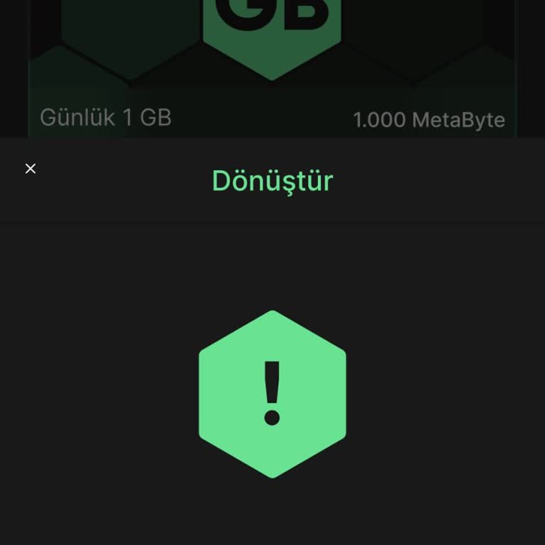 Kim GB İster 1 GB Dönüştürme Yetersiz Kod Sorunu