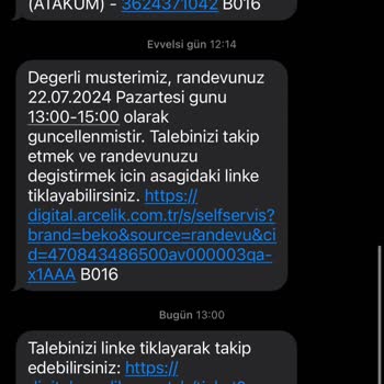 Beko Servis Elemanlarının SORUMSUZLUĞU/TUTARSIZLIĞI