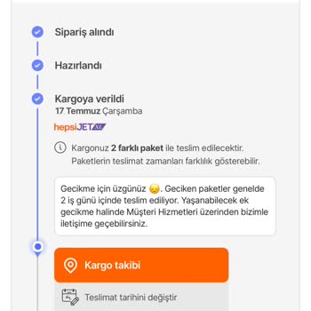 hepsiJET Hepsiburada Firması Müşterisini Mağdur Ediyor