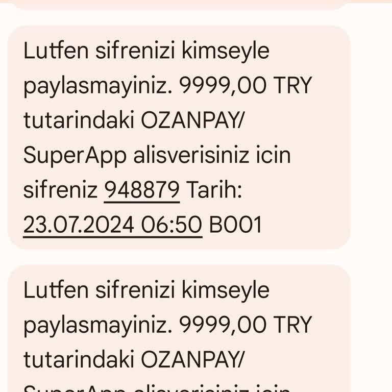 Ozan Elektronik Para Ozanpay İle Karttan 2 Defa Para Çekimi Ve İşlemin İptal Edilememesi