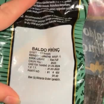 Rençber Bakliyat Pirinçte Kurtçuk Arkadaşlar