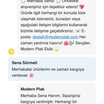 Modern Plak'tan Aldığım Ürünler Hala Elime Ulaşmadı!