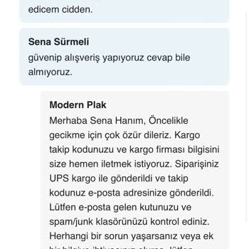Modern Plak'tan Aldığım Ürünler Hala Elime Ulaşmadı!