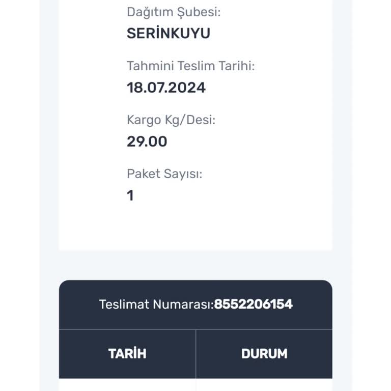 Trendyol 16 Temmuz Dan Beri Teslim Edilemeyen Ve İlgilenilmeyen Kargo