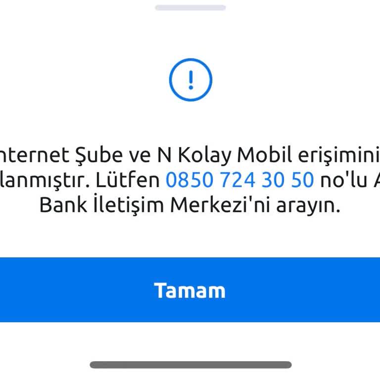 Nkolay Aktivasyon İptali Ve Çözümsüzlük