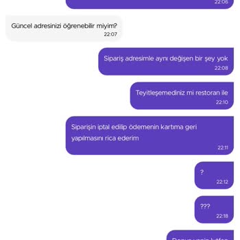 GetirYemek Getir Uygulamasının Kullanıcısını Maddi Manevi Mağdur Etmesi