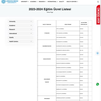 Lokman Hekim Üniversitesinin Makul Olmayan Ücret Artışı
