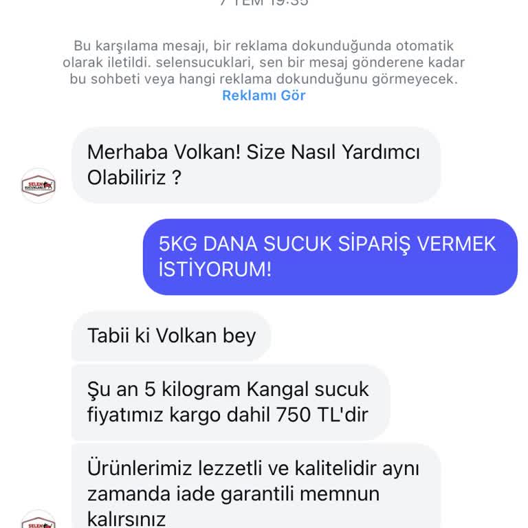 Afyon Selen Sucukları Dana Sucuk Yerine Piliç Sucuk Geldi