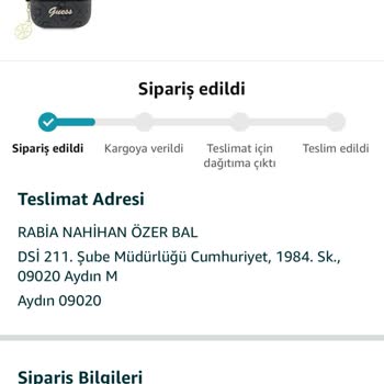 Aramex Firması Kargo Gecikmesi