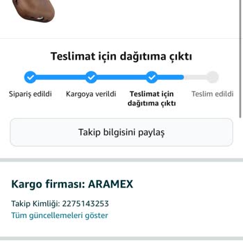 Aramex Firması Kargo Gecikmesi