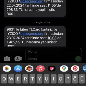 İzinsiz Mobil Hesabımdan İyzico Para Çekiyor