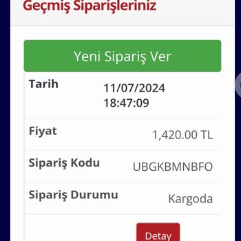 Ege Tepe Ücretini Aldığı Ürünlerin Teslimat Ve Kargo Sorunu