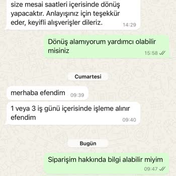 Nalburdayim.com Siparişin Gelmemesi Ve Cevapsız Çözümsüz Durum