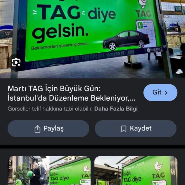 Martı Tag Sürücü Başvurum