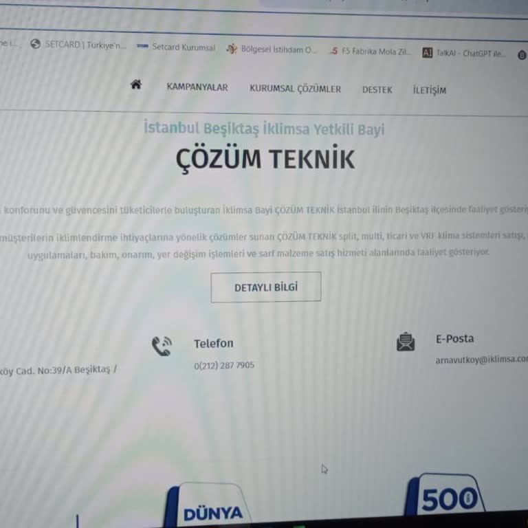 İklimsa Teslimat Yapmayan Ve Müşteriyi Oyalayan Klima Firması